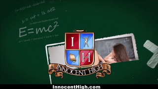 InnocentHigh - Blonde Schoolgirl Fucked Hard By Her Prof