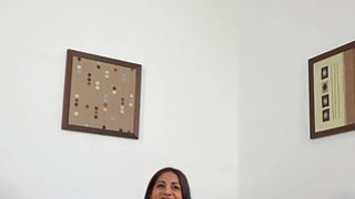 Horny Spanish babe fucks to jizz